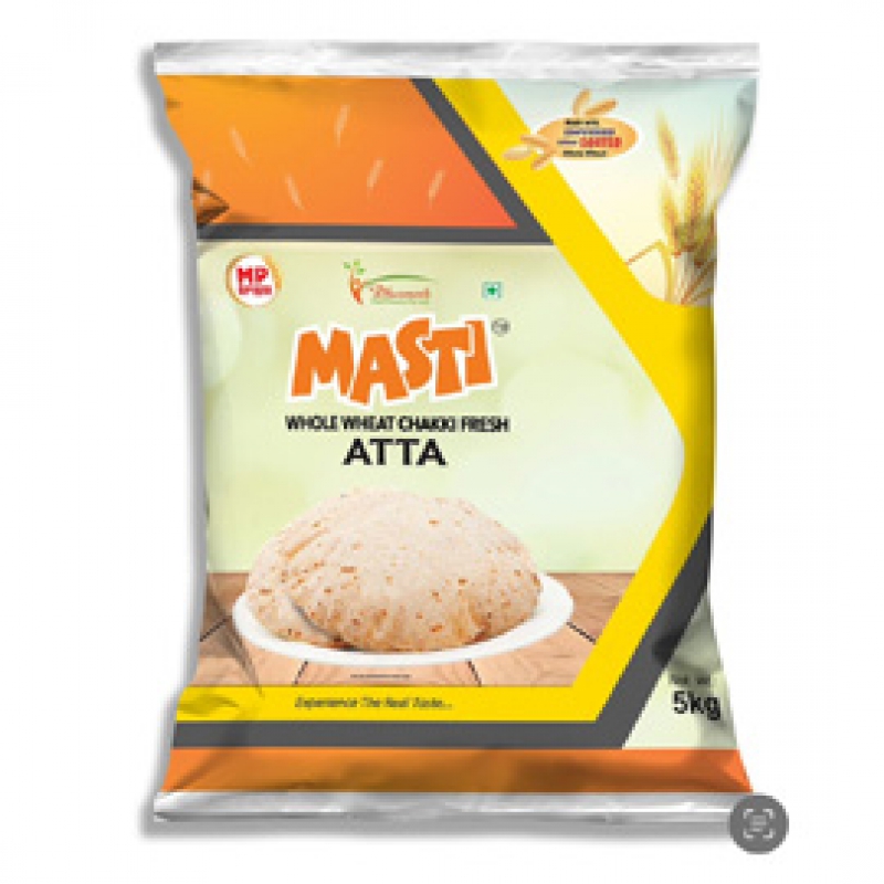 Masti Whole Wheat Chakki Atta (5 kg, 30 kg, 50 kg)